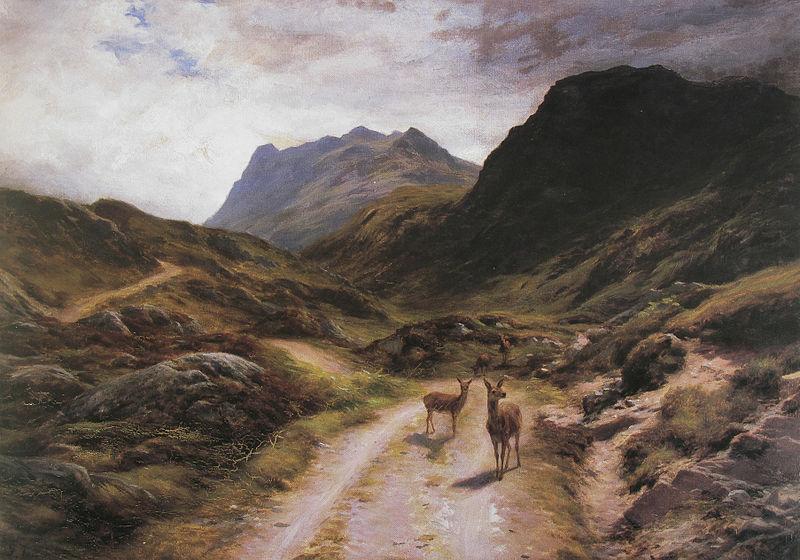 Joseph Farquharson The Road to Loch Maree